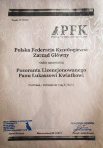 PFK - Uprawnienia Pozoranta